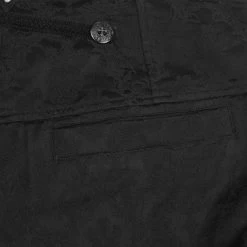 Pantalon 'Vampyr' En Brocart Noir 41 Pantalon 'Vampyr' En Brocart Noir -Magasin De Mode pantalon vampyr en brocart noir 19