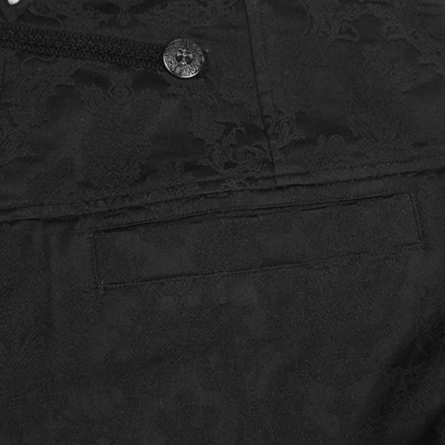Pantalon 'Vampyr' En Brocart Noir 22 Pantalon 'Vampyr' En Brocart Noir – Image 20