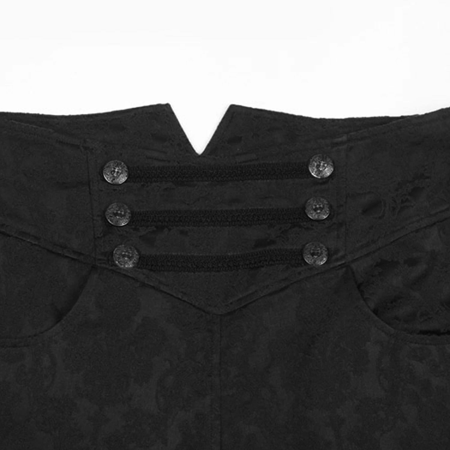 Pantalon 'Vampyr' En Brocart Noir 11 Pantalon 'Vampyr' En Brocart Noir – Image 9