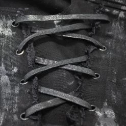 Pantalon 'Wasteland' En Jean Noir -Magasin De Mode pantalon wasteland en jean noir 11