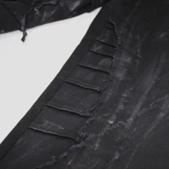 Pantalon 'Wasteland' En Jean Noir -Magasin De Mode pantalon wasteland en jean noir 13