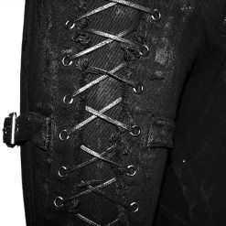 Pantalon 'Wasteland' Noir Pour Femmes -Magasin De Mode pantalon wasteland noir pour femmes 15