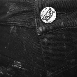 Pantalon 'Wasteland' Noir Pour Femmes -Magasin De Mode pantalon wasteland noir pour femmes 18