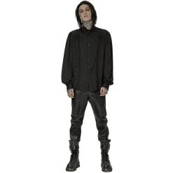 Pantalon 'Xanthus' En Simili Cuir Noir -Magasin De Mode pantalon xanthus en simili cuir noir 9