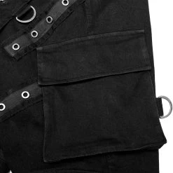 Pantalon 'Ywain' En Denim Noir -Magasin De Mode pantalon ywain en denim noir 11
