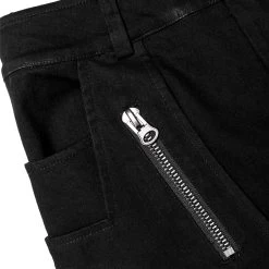 Pantalon 'Ywain' En Denim Noir -Magasin De Mode pantalon ywain en denim noir 12
