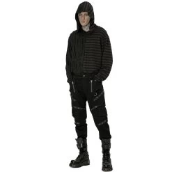 Pantalon 'Ywain' En Denim Noir -Magasin De Mode pantalon ywain en denim noir 3