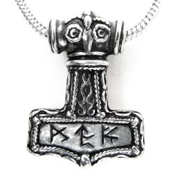 Pendentif 'Bindrune Hammer' 8 Pendentif 'Bindrune Hammer' -Magasin De Mode pendentif bindrune hammer 2