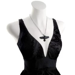 Pendentif 'Black Raven' -Magasin De Mode pendentif black raven 2