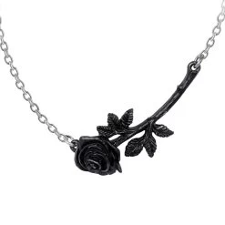 Pendentif 'Black Rose Enigma'