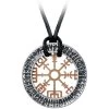 Pendentif 'Niu Heimar Vegvisir' -Magasin De Mode pendentif niu heimar vegvisir