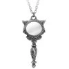 Pendentif 'Sacred Cat Vanitas' -Magasin De Mode pendentif sacred cat vanitas