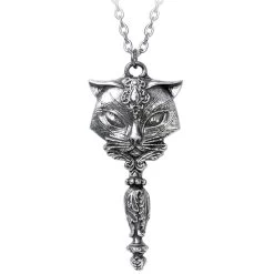Pendentif 'Sacred Cat Vanitas' -Magasin De Mode pendentif sacred cat vanitas 1 1