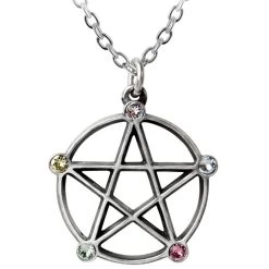 Pendentif 'Wiccan Elemental Pentacle'