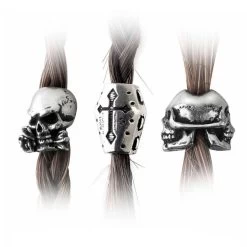 Perles 'Funereal' Barbe & Cheveux 7 Perles 'Funereal' Barbe & Cheveux -Magasin De Mode perles funereal barbe cheveux 2