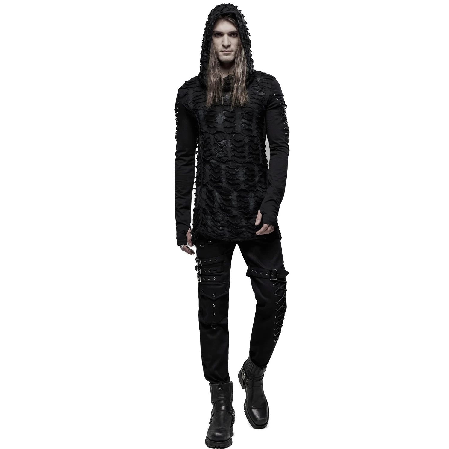 Polo à Capuche Et Manches Longues 'Destruction Unit'... 7 Polo à Capuche Et Manches Longues 'Destruction Unit'... – Image 5