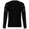 Polo Manches Longues 'Astaroth' Noir -Magasin De Mode polo manches longues astaroth noir