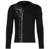 Polo Manches Longues 'Dark Devil' Noir -Magasin De Mode polo manches longues dark devil noir