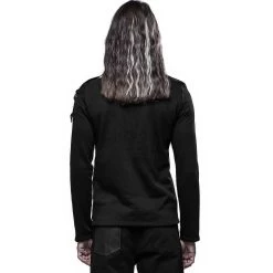 Polo Manches Longues 'Dark Devil' Noir -Magasin De Mode polo manches longues dark devil noir 2