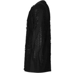 Polo Manches Longues 'Goth Broken' Noir 36 Polo Manches Longues 'Goth Broken' Noir -Magasin De Mode polo manches longues goth broken noir 15