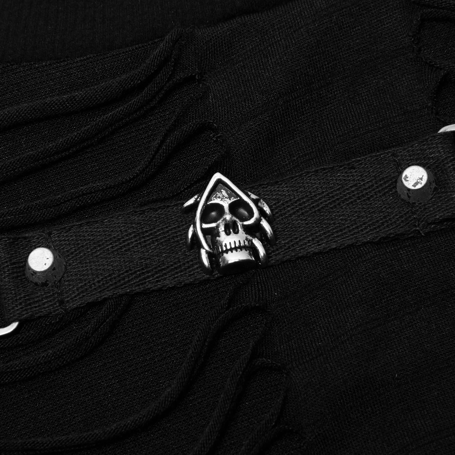 Polo Manches Longues 'Goth Broken' Noir 19 Polo Manches Longues 'Goth Broken' Noir – Image 17