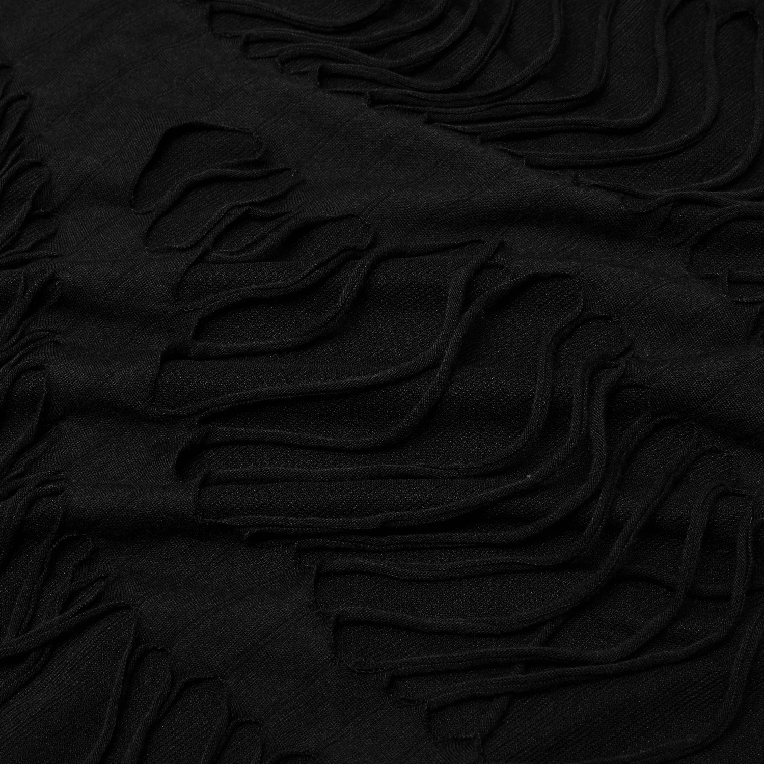 Polo Manches Longues 'Goth Broken' Noir 20 Polo Manches Longues 'Goth Broken' Noir – Image 18
