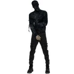 Polo Masque 'Samhain' Noir Et Bleu 26 Polo Masque 'Samhain' Noir Et Bleu -Magasin De Mode polo masque samhain noir et bleu 7