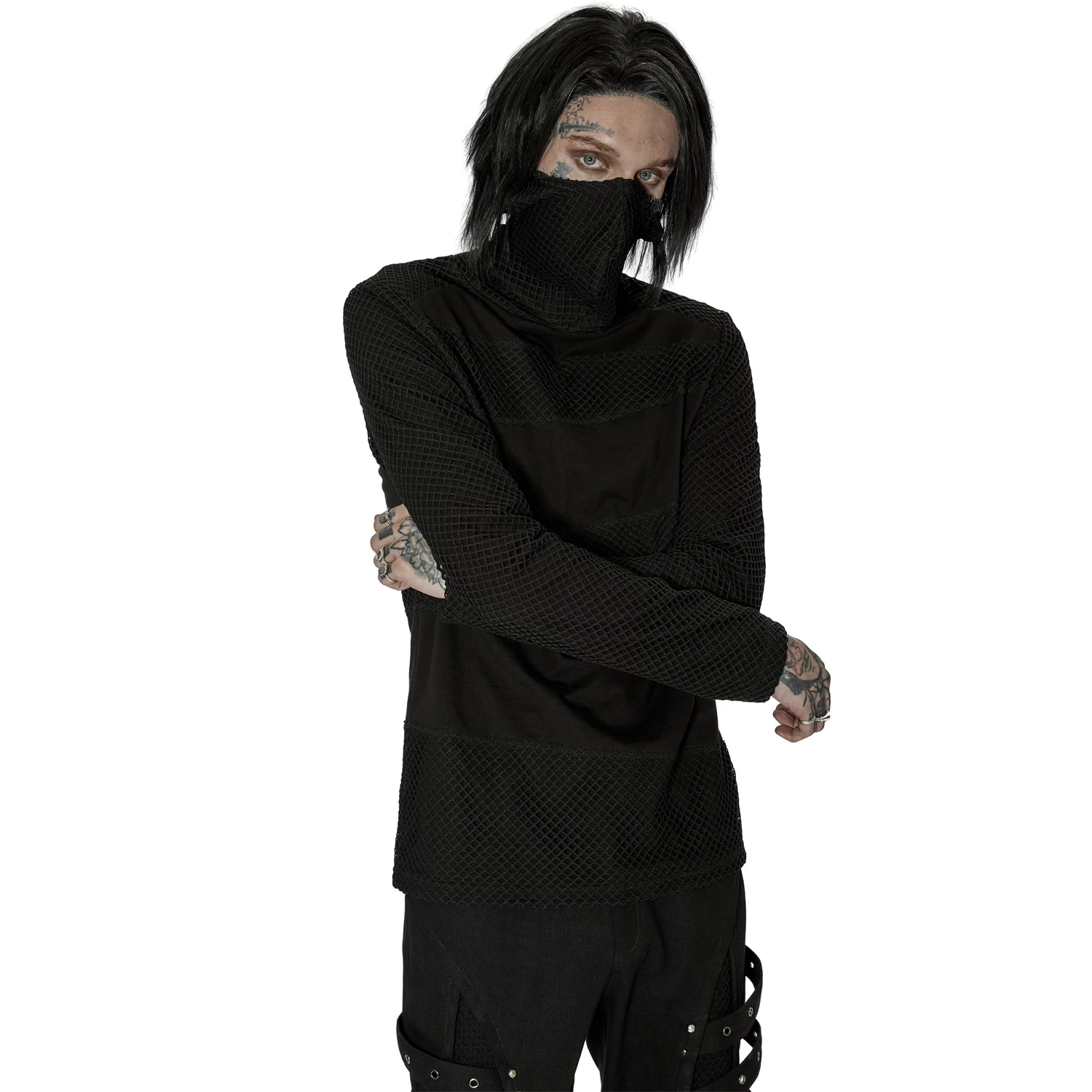 Polo Masque 'Xenos' Noir 4 Polo Masque 'Xenos' Noir – Image 2