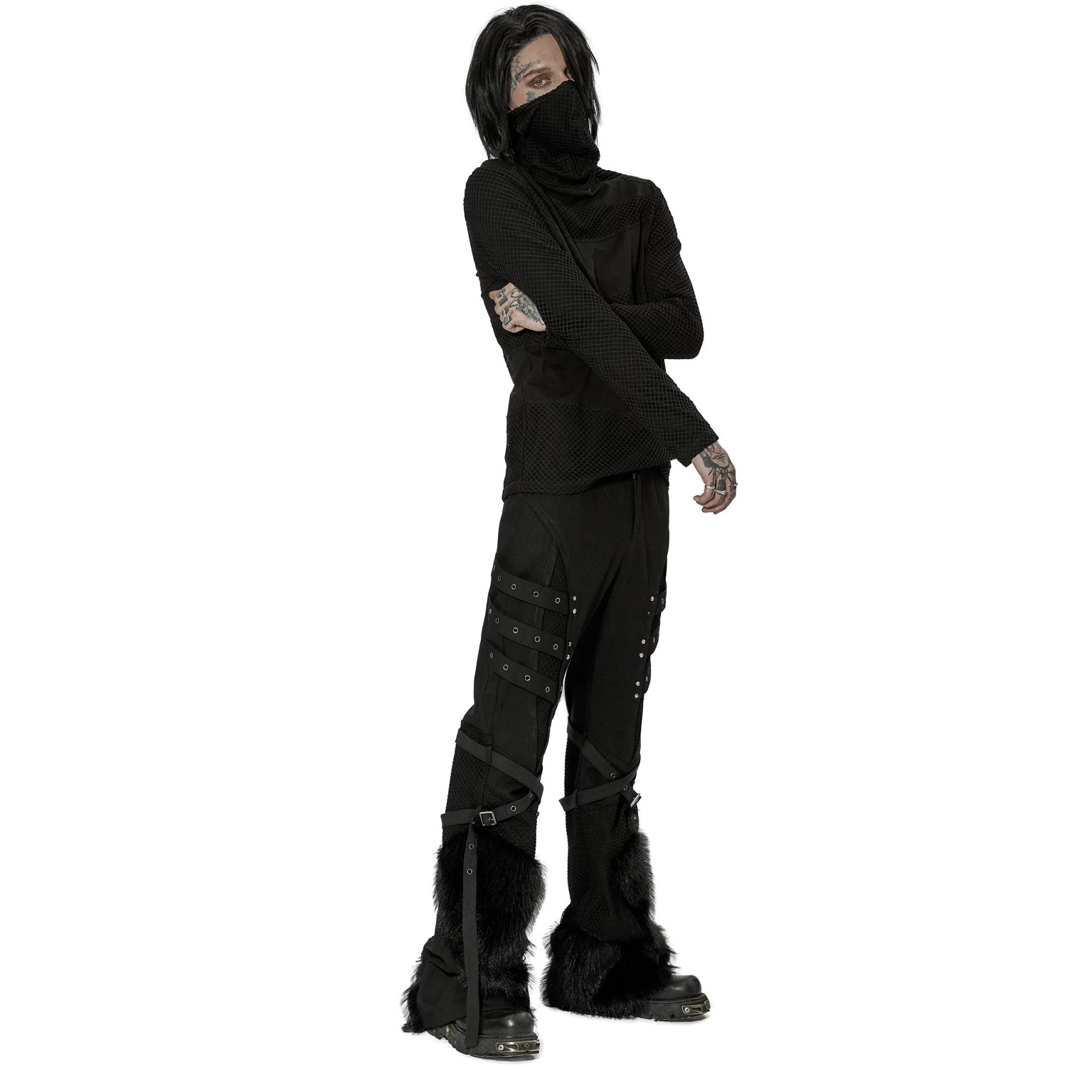 Polo Masque 'Xenos' Noir 6 Polo Masque 'Xenos' Noir – Image 4