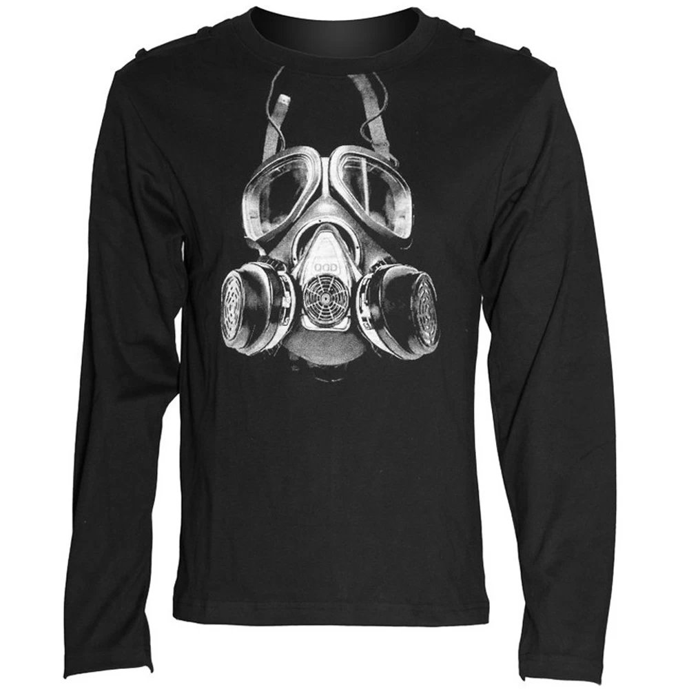 Polo 'Printed Gas Mask' Noir 3 Polo 'Printed Gas Mask' Noir