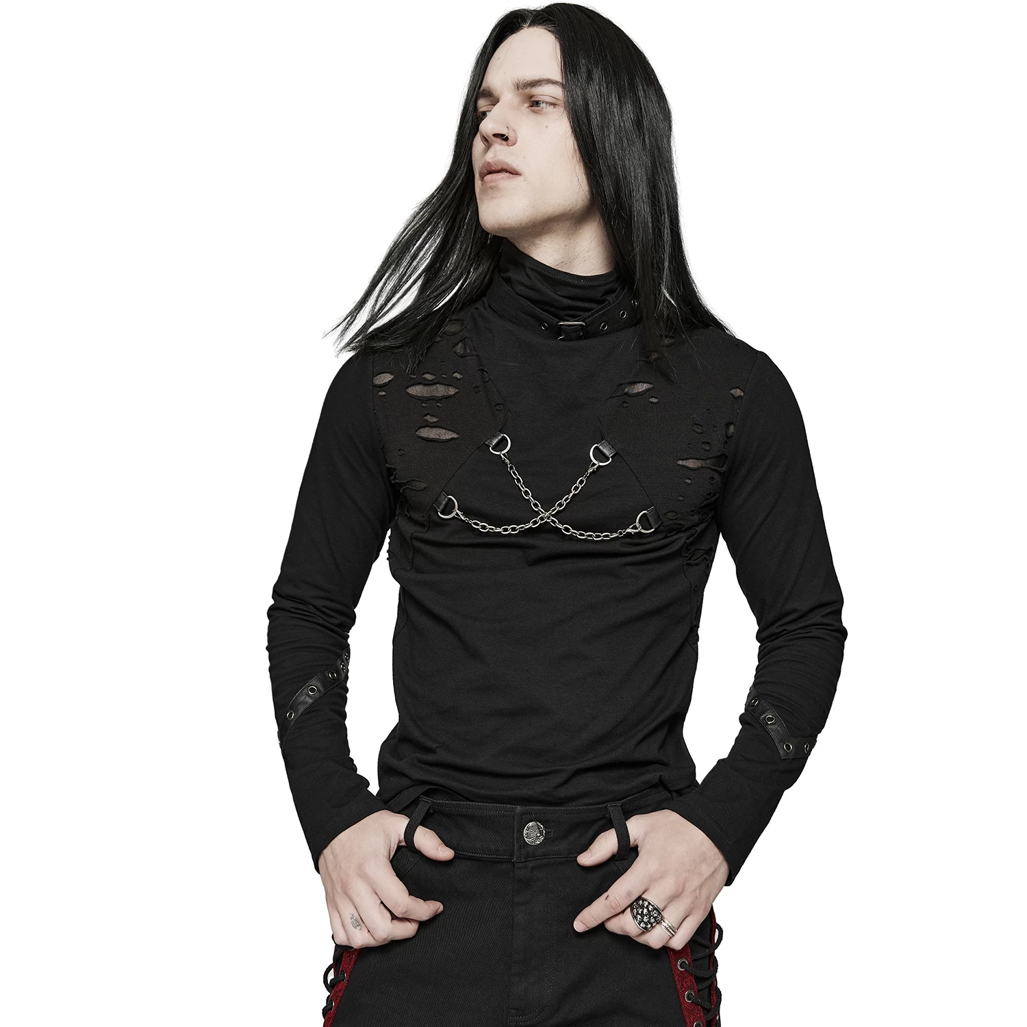 Polo 'Thanatos' Noir 4 Polo 'Thanatos' Noir – Image 2