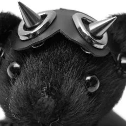 Porte-Clés 'Punk Bear' Noir -Magasin De Mode porte cles punk bear noir 4