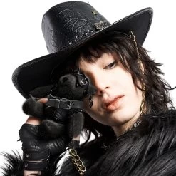 Porte-Clés 'Punk Bear' Noir -Magasin De Mode porte cles punk bear noir 6