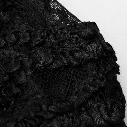 Porte-Monnaie Gothic Lolita 'Black Fairy' Noir -Magasin De Mode porte monnaie gothic lolita black fairy noir 2