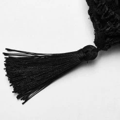 Porte-Monnaie Gothic Lolita 'Black Fairy' Noir -Magasin De Mode porte monnaie gothic lolita black fairy noir 5