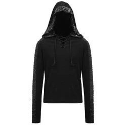 Pull Ă Capuche 'AltaĂŻr' Noir