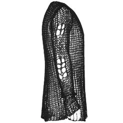 Pull En Mailles 'Destroy' Noir -Magasin De Mode pull en mailles destroy noir 8