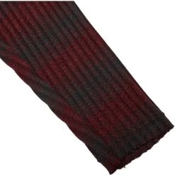 Pull 'Pagan' Rayé Rouge Et Noir -Magasin De Mode pull pagan raye rouge et noir 11