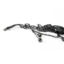 Ras Du Cou 'Black Roses' Noir 12 Ras Du Cou 'Black Roses' Noir -Magasin De Mode ras du cou black roses noir 4