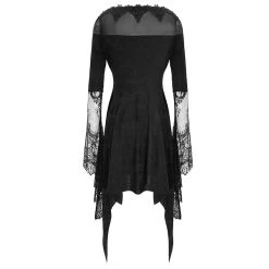 Robe Asymétrique 'Esmerée' En Dentelle Et Jacquard... 31 Robe Asymétrique 'Esmerée' En Dentelle Et Jacquard... -Magasin De Mode robe asymetrique esmeree en dentelle et jacquard noirs 10