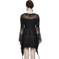 Robe Asymétrique 'Esmerée' En Dentelle Et Jacquard... 23 Robe Asymétrique 'Esmerée' En Dentelle Et Jacquard... -Magasin De Mode robe asymetrique esmeree en dentelle et jacquard noirs 2