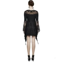 Robe Asymétrique 'Esmerée' En Dentelle Et Jacquard... 27 Robe Asymétrique 'Esmerée' En Dentelle Et Jacquard... -Magasin De Mode robe asymetrique esmeree en dentelle et jacquard noirs 6