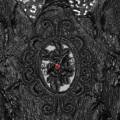 Robe Asymétrique 'Fael' En Dentelle Et Jacquard Noirs -Magasin De Mode robe asymetrique fael en dentelle et jacquard noirs 14