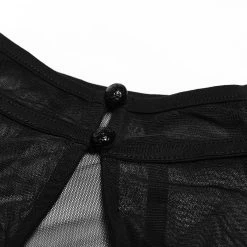 Robe 'Dark Nympha' Noire 26 Robe 'Dark Nympha' Noire -Magasin De Mode robe dark nympha noire 11