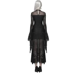 Robe 'Dark Nympha' Noire 17 Robe 'Dark Nympha' Noire -Magasin De Mode robe dark nympha noire 2
