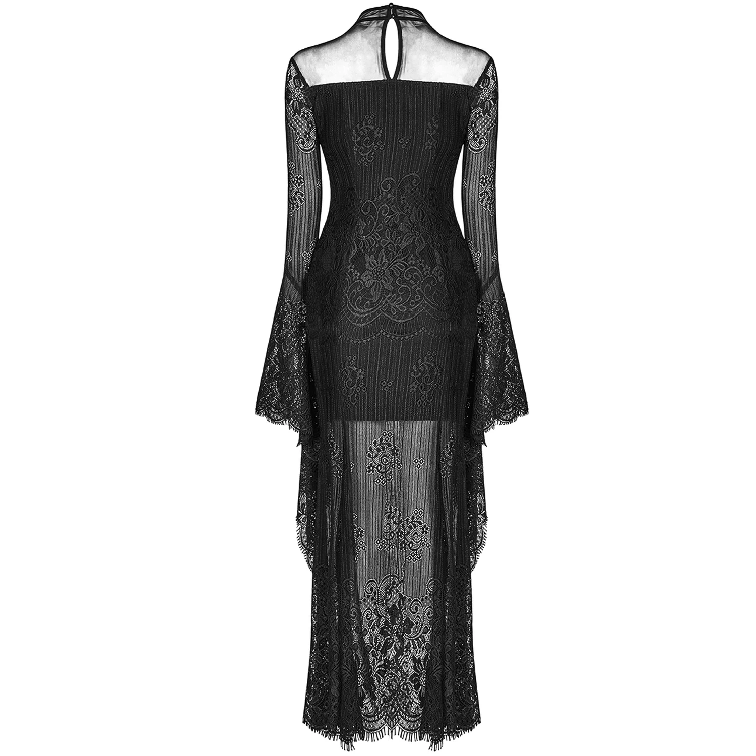 Robe 'Dark Nympha' Noire 10 Robe 'Dark Nympha' Noire – Image 8