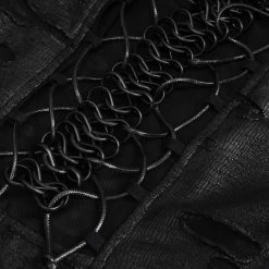 Robe Gothique 'Dragon Spine' Noire -Magasin De Mode robe gothique dragon spine noire 15