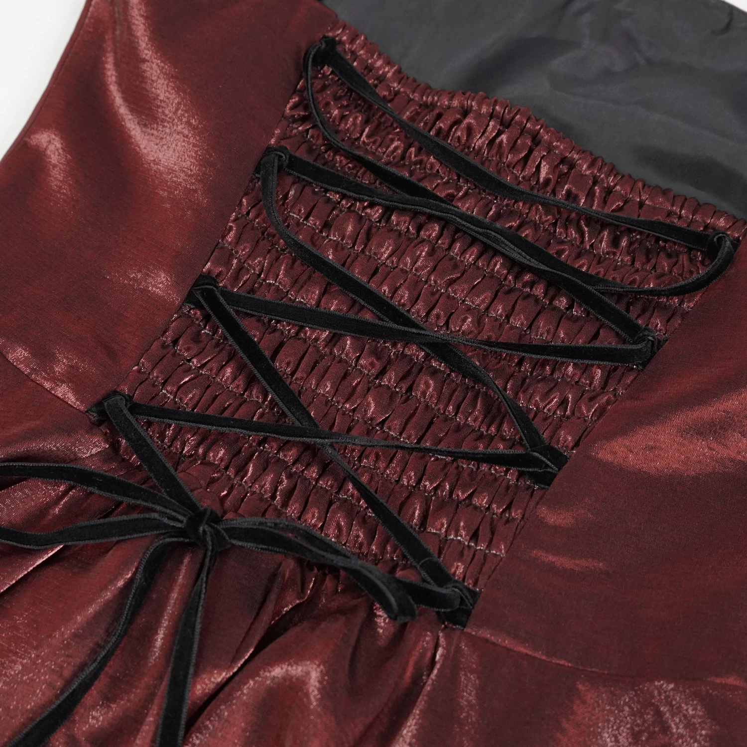 Robe Gothique 'Narcissa' Rouge 16 Robe Gothique 'Narcissa' Rouge â Image 14