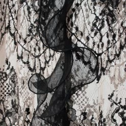 Robe Longue En Dentelle Transparente Et Mousseline... 26 Robe Longue En Dentelle Transparente Et Mousseline... -Magasin De Mode robe longue en dentelle transparente et mousseline noire 11