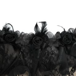 Robe Longue En Dentelle Transparente Et Mousseline... 24 Robe Longue En Dentelle Transparente Et Mousseline... -Magasin De Mode robe longue en dentelle transparente et mousseline noire 9